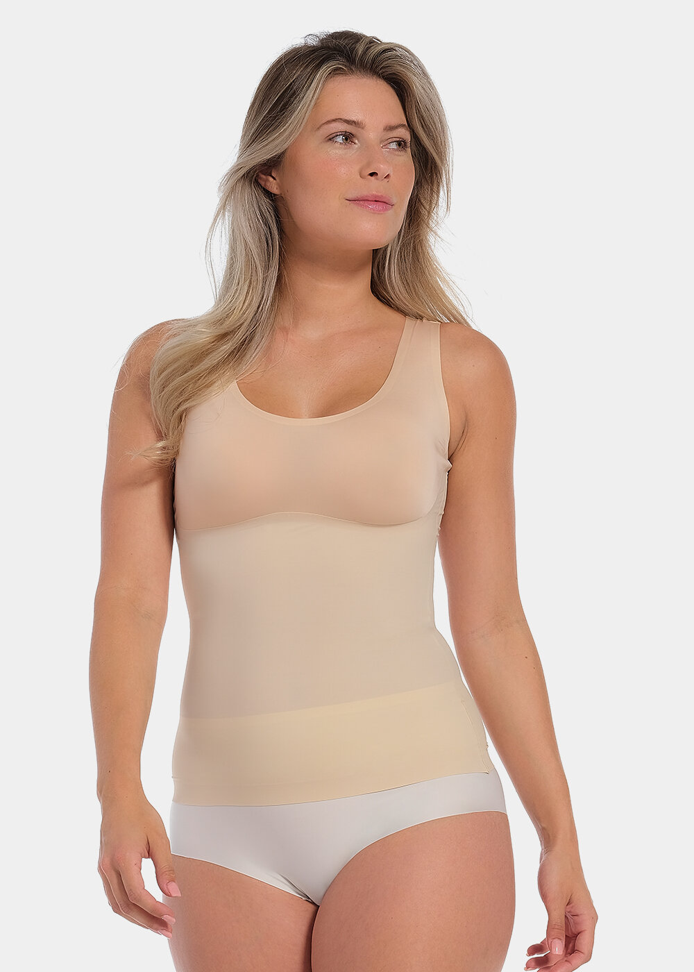 Assets By Spanx, Intimates & Sleepwear, Assets By Spanx Beige Shaping  Tank Size Xl Firm Shaping Control Top