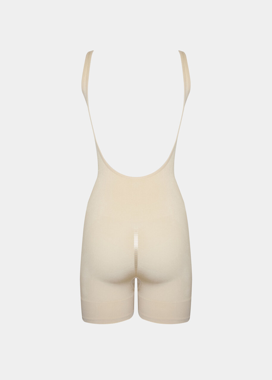 BHS Magic Cotton Body Shapewear Tummy Control Shaping Bodysuit.Black,White,Nude