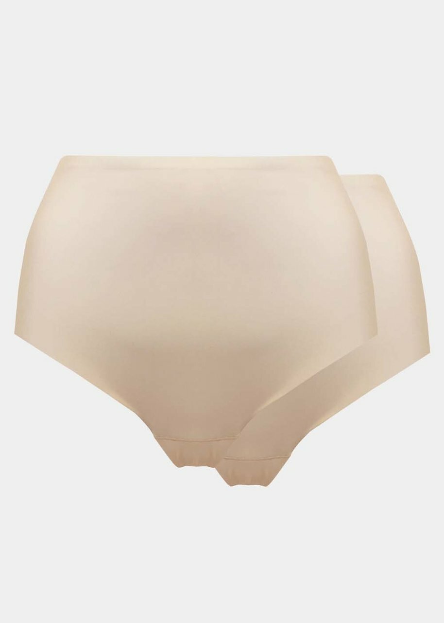 Invisible Seamless Underwear Flower Print Floral Panties Briefs
