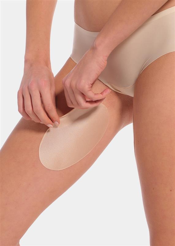 Thigh Brace With Silicone Insert For Dampening Relief