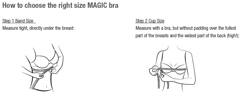 Correct Way To Measure Your Bra Size, Correct Way To Measure Your Bra Size