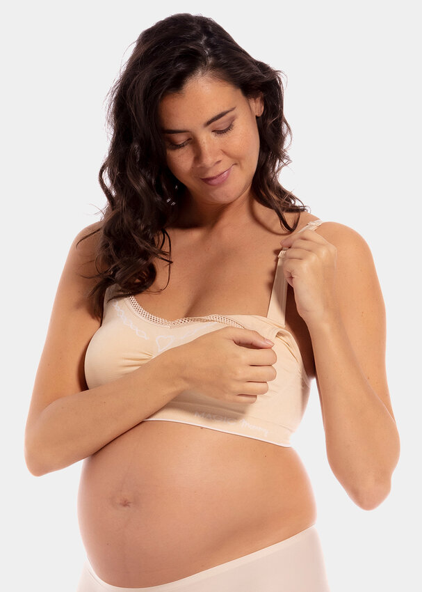 Buy Fabura mother care Cotton Maternity Bra-non padded nor wired-Dark Skin  color, Bra, Maternity Bra, Non padded Bra, Feeding Bra
