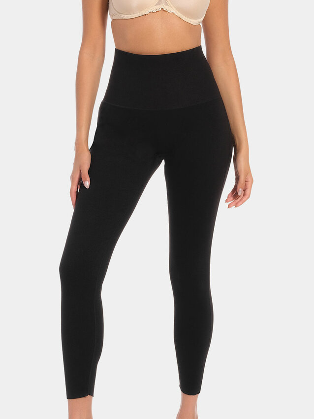 MagicPark Workout Legging for Women Tummy Control Seamless Shapewear Plus  Size Body Shaper